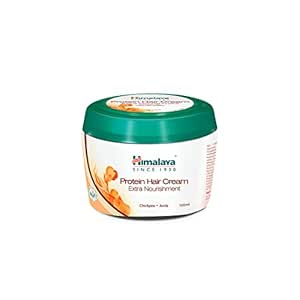 Himalaya Protein Hair Cream | Nourishes & Conditions Dry, Frizzy Hair | With Chickpea & Amla | Pre & Post Wash | Non‑Sticky | For Men & Women