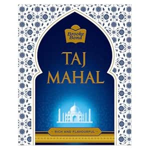 Taj Mahal Tea 1 kg - Rich and Flavourful Chai - Premium Leaf Tea