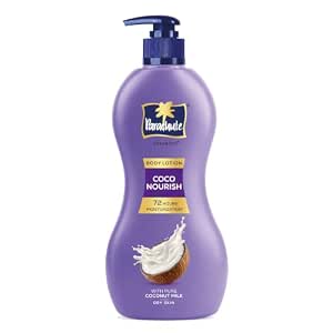 Parachute Advansed Coco Nourish Body Lotion, With Pure Coconut Milk, 100% Natural, Dry Skin Moisturizer, 600ml