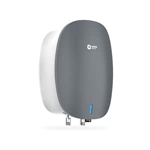 Orient Electric Instaflo Neo Geyser 5.9 Litre Instant Water Heater| Stainless Steel Tank | Red Dot Design Winner| High-rise Compatible|Shockproof, 6.5 Bar| 6 years tank warranty by Orient | Slate Grey