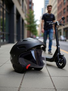 FUERY NANO PRO CAP HELMET Motorbike Helmet